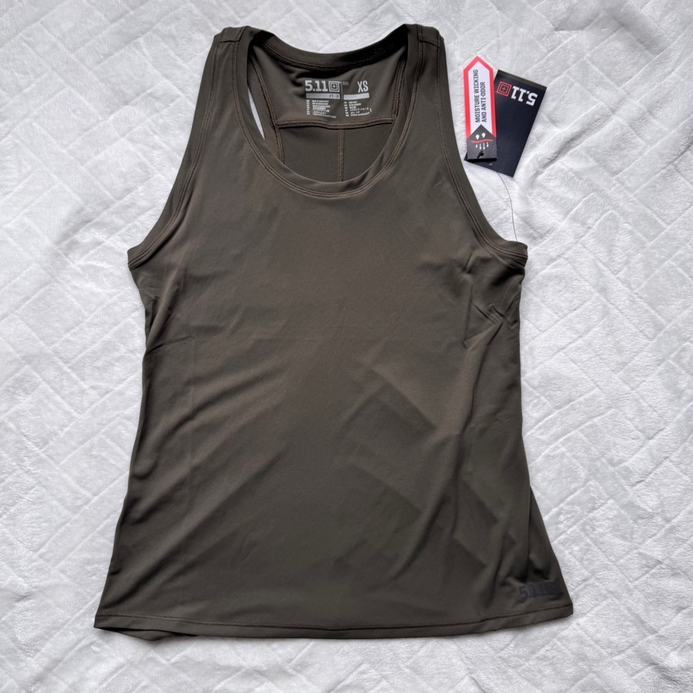 5.11 Women's Pt-R Grind Racerback Tank - Brand New - Size XS Extra Small - Picture 3 of 10